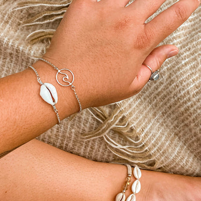 Wind and Soul Bracelets Horizon Cowrie Bracelet