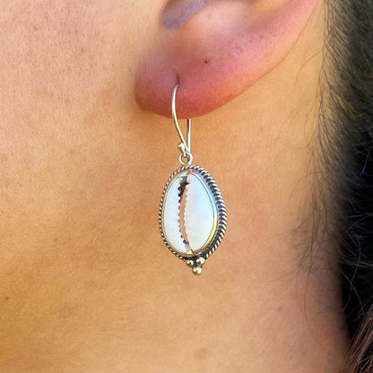 Wind and Soul Earrings Dreamer Cowrie Shell Earrings