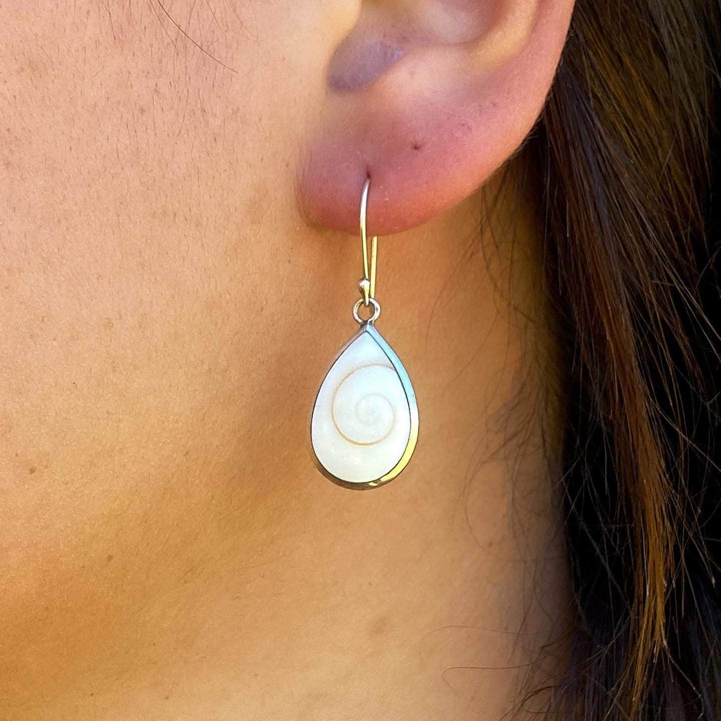 Shiva shell store earrings